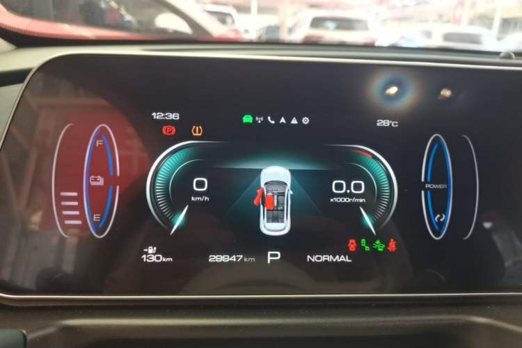 Used ORA Good Cat 2023 401 km Standard Range Premium Trim Ternary Lithium Instrument Cluster