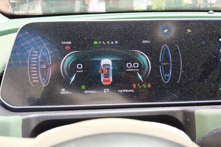 Used ORA Good Cat 2023 401 km Standard Range Luxury Version Lithium Iron Phosphate Instrument Cluster