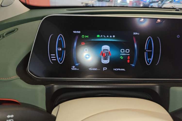 Used ORA Good Cat 2023 401 km Standard Range Luxury Version Ternary Lithium Instrument Cluster