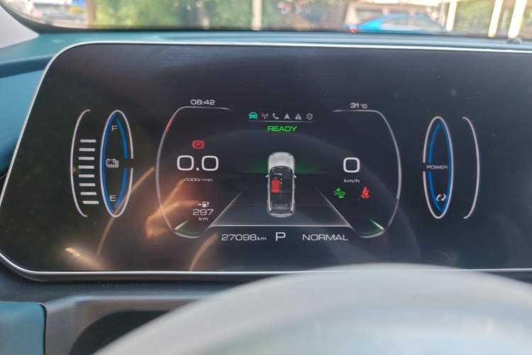 Used ORA Good Cat 2023 401 km Standard Range Prestige Version Lithium Iron Phosphate Instrument Cluster