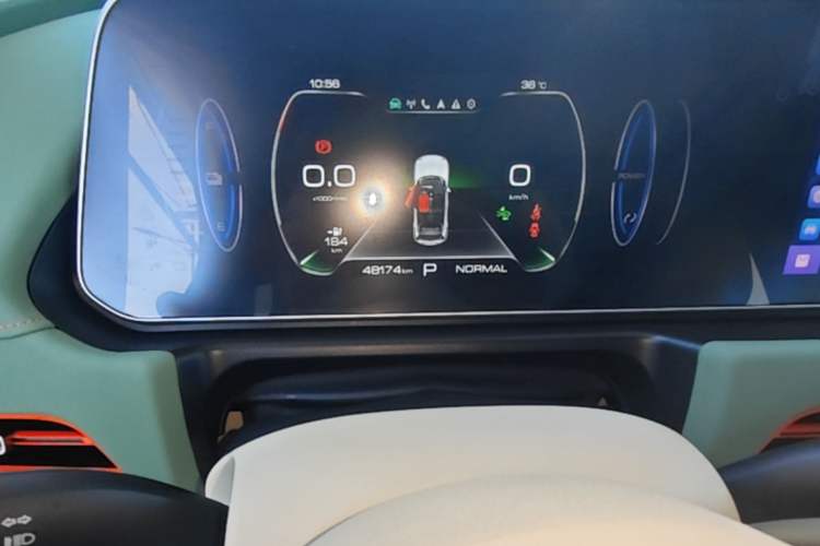 Used ORA Good Cat 2023 401 km Standard Range Premium Version Lithium Iron Phosphate Instrument Cluster