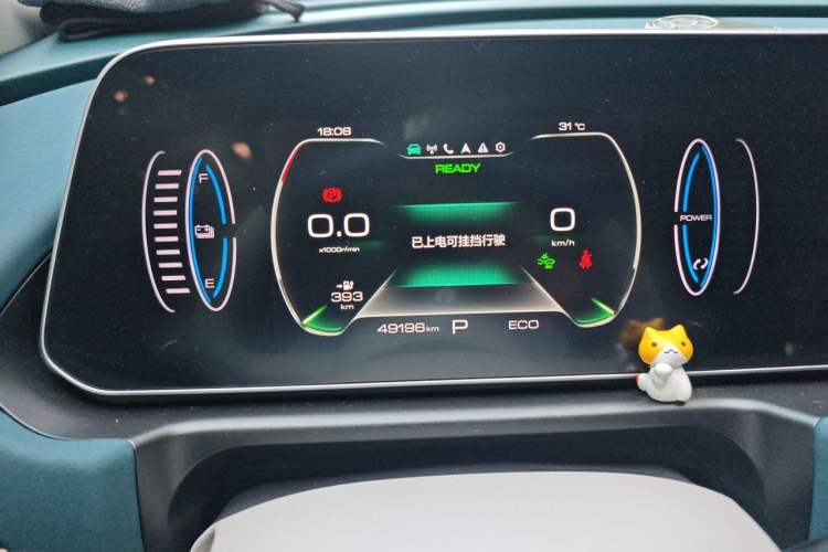 Used ORA Good Cat 2023 401 km Standard Range Premium Version Lithium Iron Phosphate Instrument Cluster
