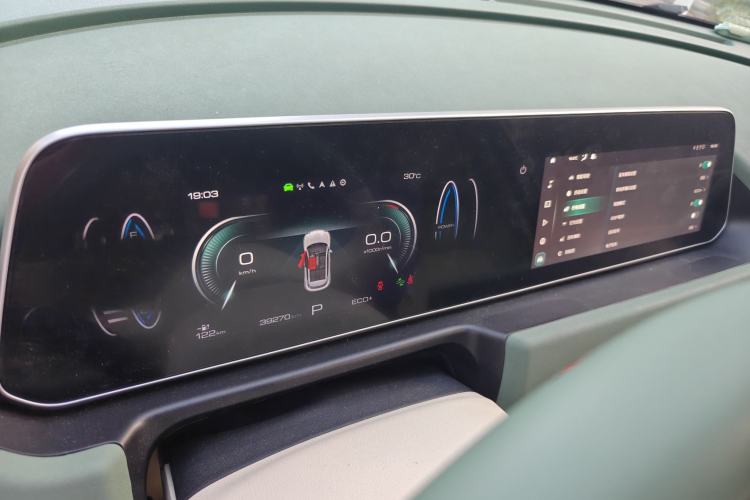 Used ORA Good Cat 2023 501 km Long-Range Luxury Version Lithium Iron Phosphate Interior 4