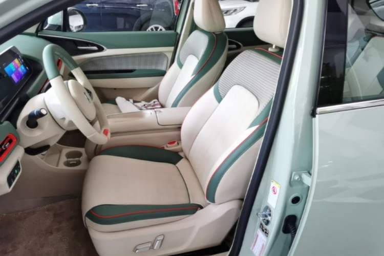 Used ORA Good Cat 2023 401 km Standard Range Luxury Version Lithium Iron Phosphate Left Front Seat