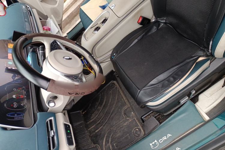 Used ORA Good Cat 2023 501 km Long-Range Luxury Version Lithium Iron Phosphate Left Front Seat