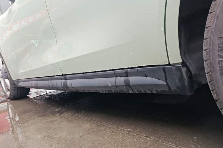 Used ORA Good Cat 2023 401 km Standard Range Luxury Version Lithium Iron Phosphate Left Side Sill