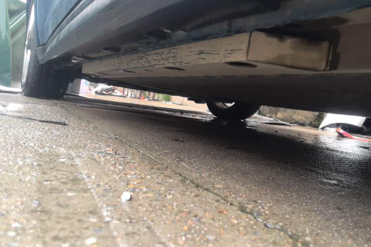 Used ORA Good Cat 2023 401 km Standard Range Luxury Version Lithium Iron Phosphate Left Side Sill