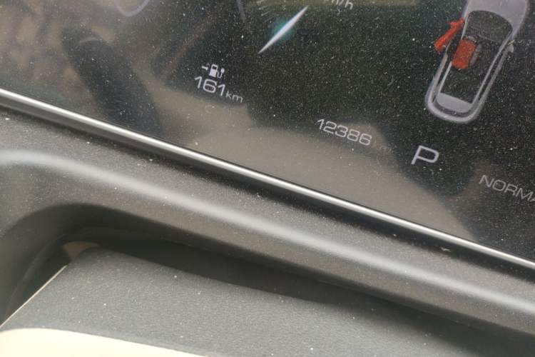 Used ORA Good Cat 2023 401 km Standard Range Luxury Version Lithium Iron Phosphate Odometer Close Up
