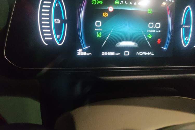Used ORA Good Cat 2023 401 km Standard Range Prestige Version Lithium Iron Phosphate Odometer Close Up