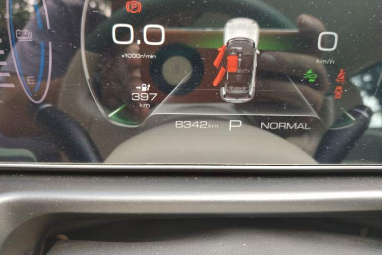 Used ORA Good Cat 2023 401 km Standard Range Comfort Version Lithium Iron Phosphate Odometer Close Up