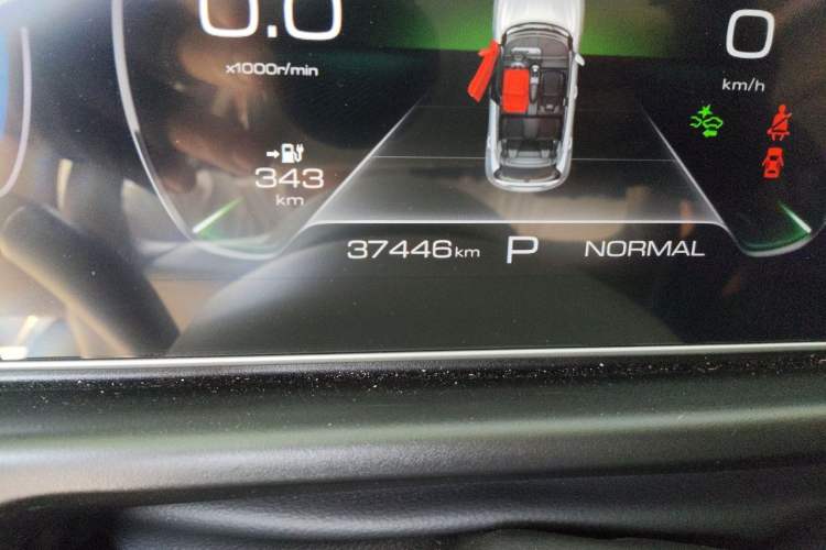 Used ORA Good Cat 2023 401 km Standard Range Premium Trim Ternary Lithium Odometer Close Up