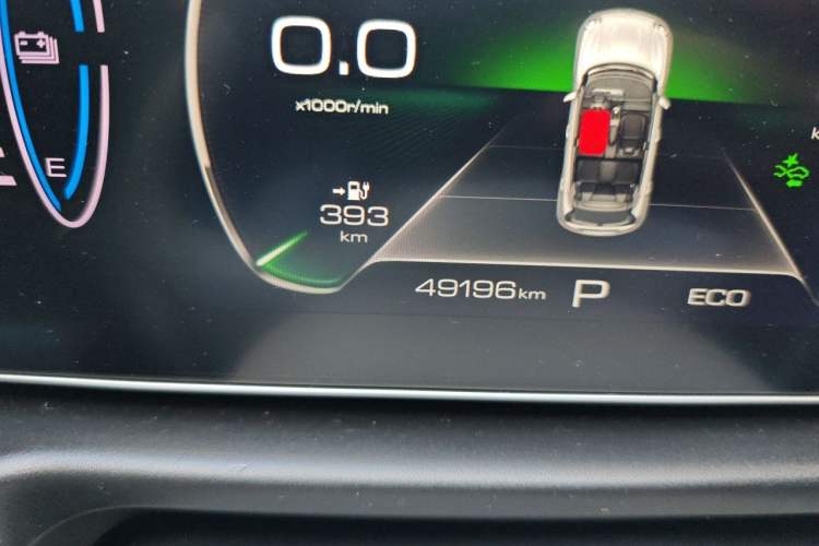 Used ORA Good Cat 2023 401 km Standard Range Premium Version Lithium Iron Phosphate Odometer Close Up