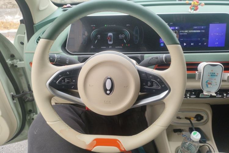Used ORA Good Cat 2023 401 km Standard Range Luxury Version Lithium Iron Phosphate Steering Wheel