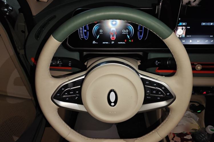 Used ORA Good Cat 2023 401 km Standard Range Premium Version Lithium Iron Phosphate Steering Wheel