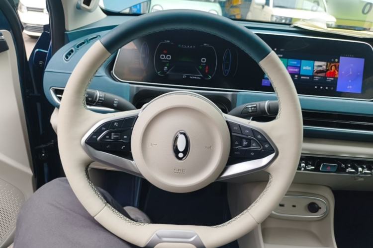 Used ORA Good Cat 2023 401 km Standard Range Prestige Version Lithium Iron Phosphate Steering Wheel