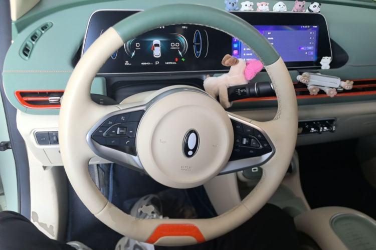 Used ORA Good Cat 2023 401 km Standard Range Prestige Version Lithium Iron Phosphate Steering Wheel