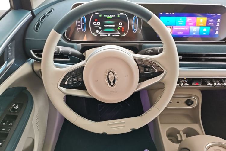 Used ORA Good Cat 2023 401 km Standard Range Premium Version Lithium Iron Phosphate Steering Wheel