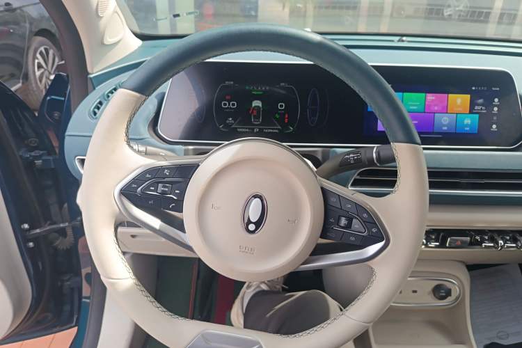 Used ORA Good Cat 2023 401 km Standard Range Luxury Version Lithium Iron Phosphate Steering Wheel