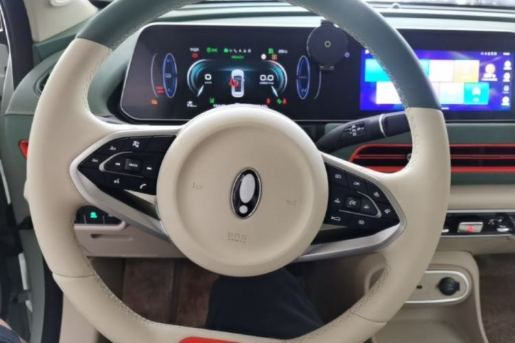 Used ORA Good Cat 2023 401 km Standard Range Luxury Version Lithium Iron Phosphate Steering Wheel