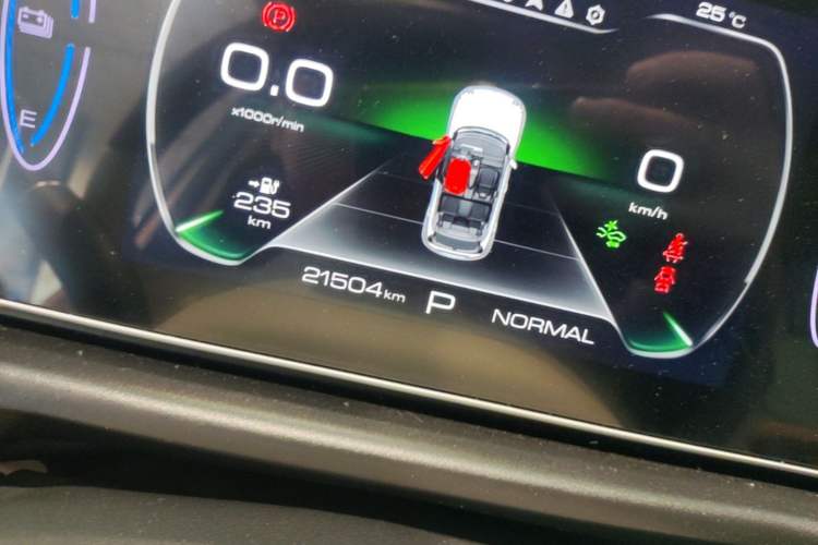 Used ORA Good Cat 2023 401 km Standard Range Luxury Version Lithium Iron Phosphate Instrument Cluster