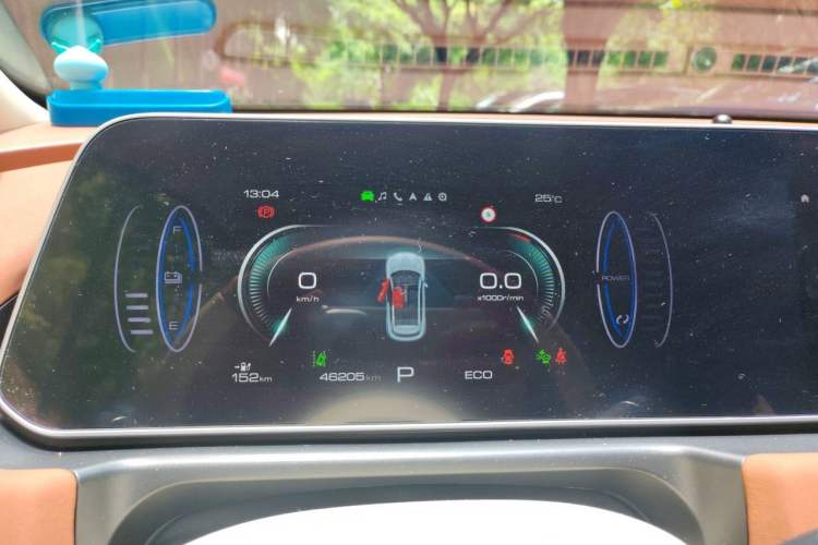 Used ORA Good Cat 2023 401 km Standard Range Prestige Version Lithium Iron Phosphate Instrument Cluster