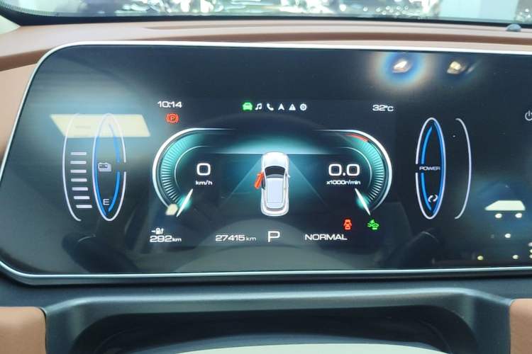 Used ORA Good Cat 2023 401 km Standard Range Luxury Version Lithium Iron Phosphate Instrument Cluster