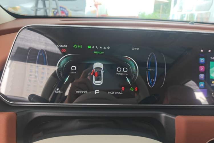 Used ORA Good Cat 2023 401 km Standard Range Prestige Version Lithium Iron Phosphate Instrument Cluster