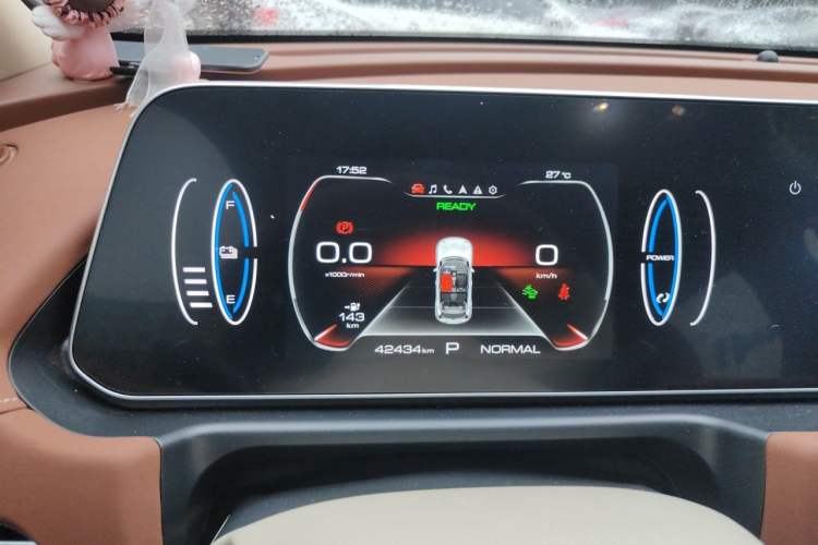 Used ORA Good Cat 2023 401 km Standard Range Comfort Version Lithium Iron Phosphate Instrument Cluster