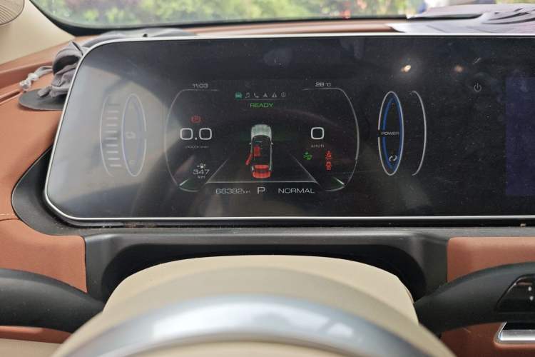 Used ORA Good Cat 2023 401 km Standard Range Prestige Version Lithium Iron Phosphate Instrument Cluster