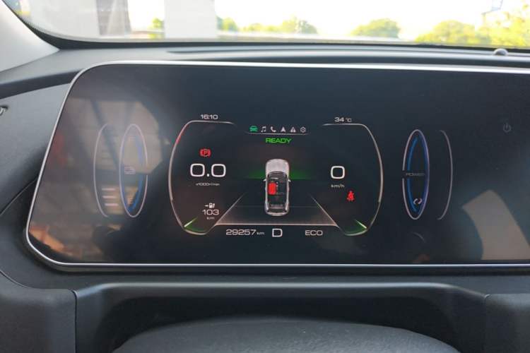 Used ORA Good Cat 2023 401 km Standard Range Comfort Version Lithium Iron Phosphate Instrument Cluster