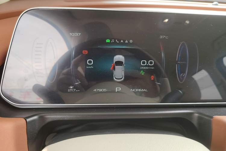 Used ORA Good Cat 2023 401 km Standard Range Luxury Version Lithium Iron Phosphate Instrument Cluster