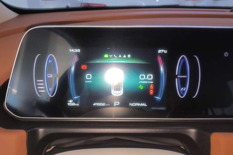 Used ORA Good Cat 2023 401 km Standard Range Luxury Version Lithium Iron Phosphate Instrument Cluster