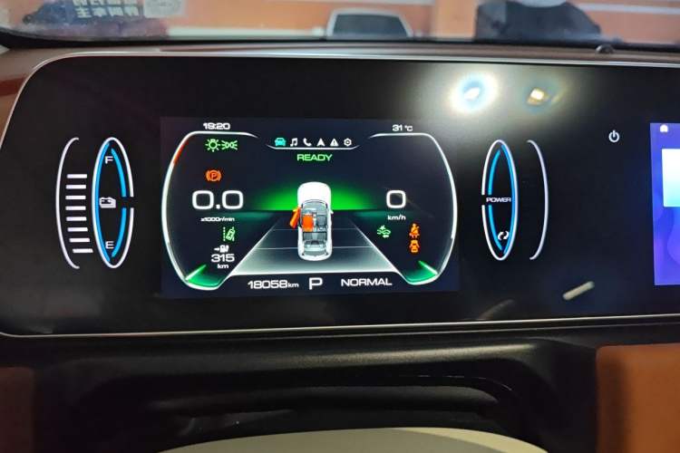 Used ORA Good Cat 2023 401 km Standard Range Premium Version Lithium Iron Phosphate Instrument Cluster