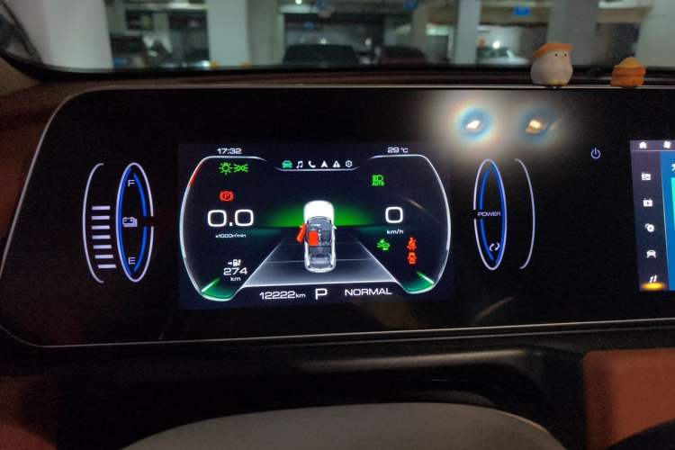 Used ORA Good Cat 2023 401 km Standard Range Prestige Version Lithium Iron Phosphate Instrument Cluster