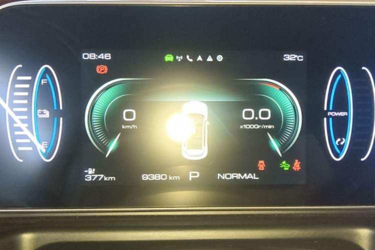 Used ORA Good Cat 2023 401 km Standard Range Luxury Version Lithium Iron Phosphate Instrument Cluster