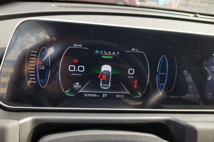 Used ORA Good Cat 2023 401 km Standard Range Comfort Version Lithium Iron Phosphate Instrument Cluster