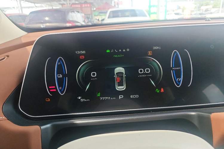 Used ORA Good Cat 2023 401 km Standard Range Comfort Version Lithium Iron Phosphate Instrument Cluster