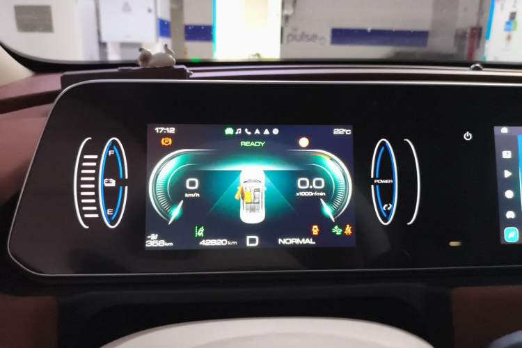 Used ORA Good Cat 2023 401 km Standard Range Comfort Version Lithium Iron Phosphate Instrument Cluster