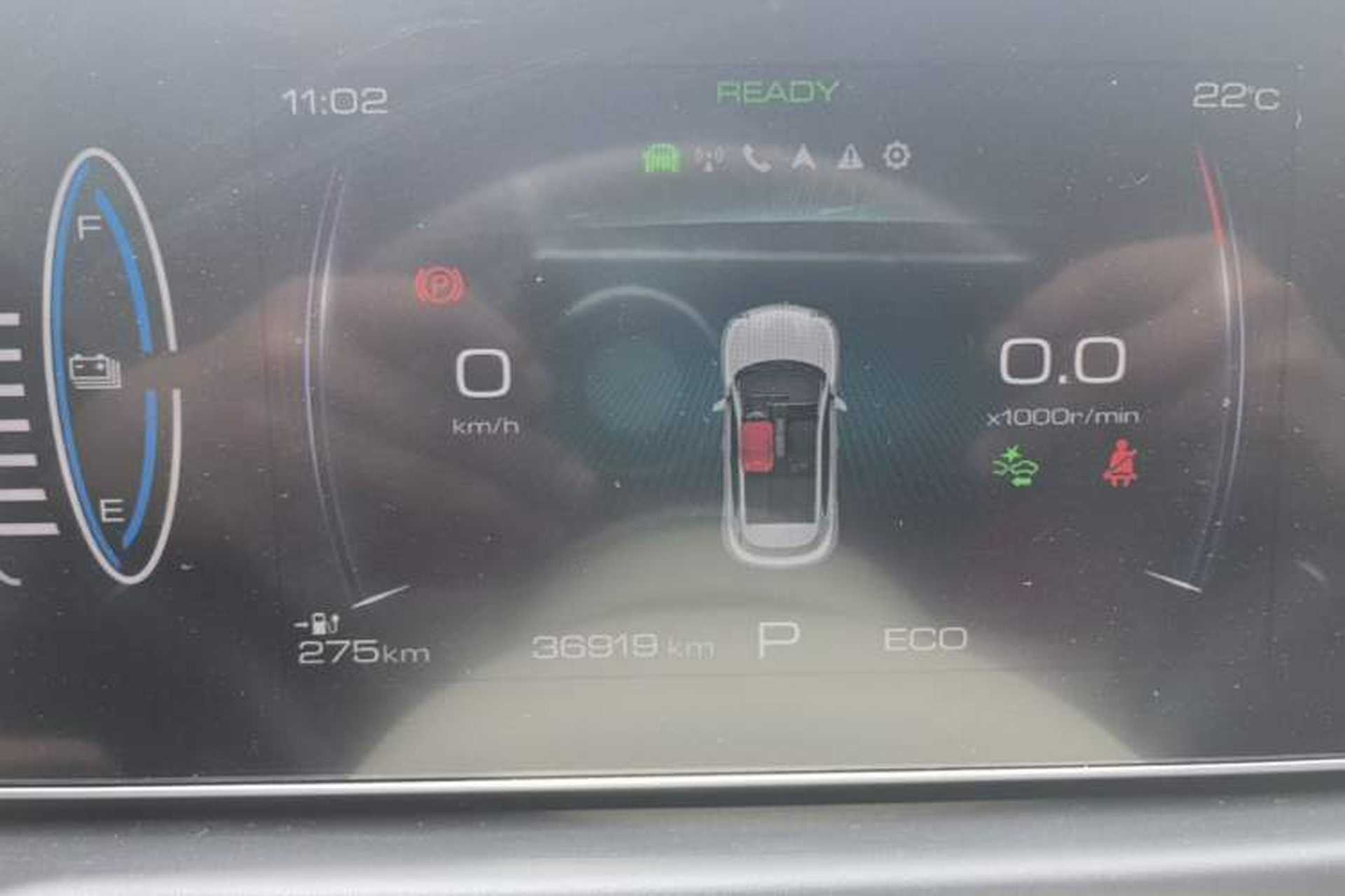 Used ORA Good Cat 2023 401 km Standard Range Luxury Version Lithium Iron Phosphate Instrument Cluster