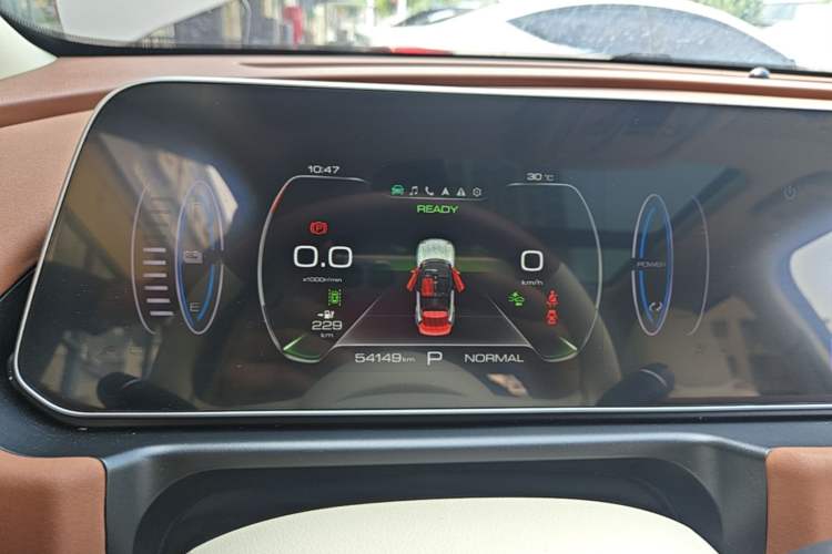 Used ORA Good Cat 2023 401 km Standard Range Premium Version Lithium Iron Phosphate Instrument Cluster