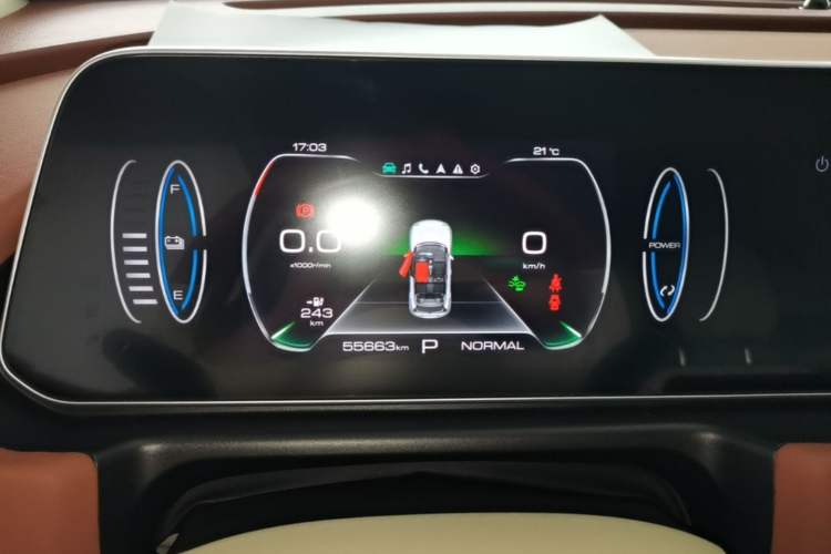 Used ORA Good Cat 2023 401 km Standard Range Luxury Version Ternary Lithium Instrument Cluster