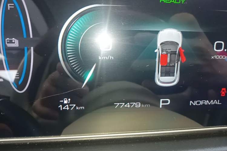 Used ORA Good Cat 2023 401 km Standard Range Premium Version Lithium Iron Phosphate Instrument Cluster