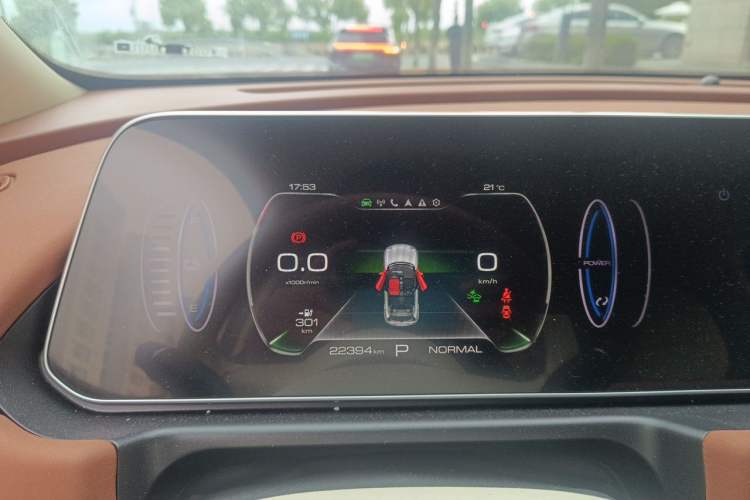 Used ORA Good Cat 2023 401 km Standard Range Luxury Version Lithium Iron Phosphate Instrument Cluster