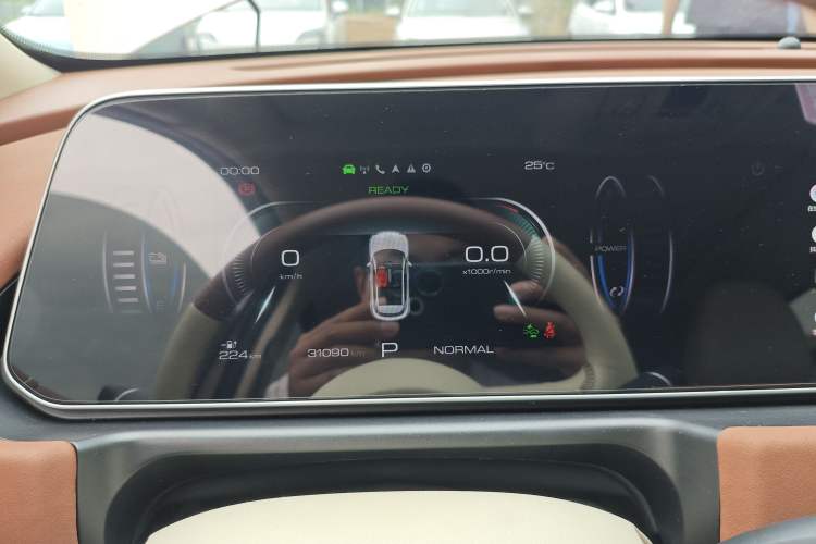 Used ORA Good Cat 2023 401 km Standard Range Prestige Version Lithium Iron Phosphate Instrument Cluster