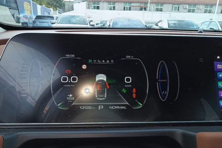 Used ORA Good Cat 2023 401 km Standard Range Luxury Version Lithium Iron Phosphate Instrument Cluster