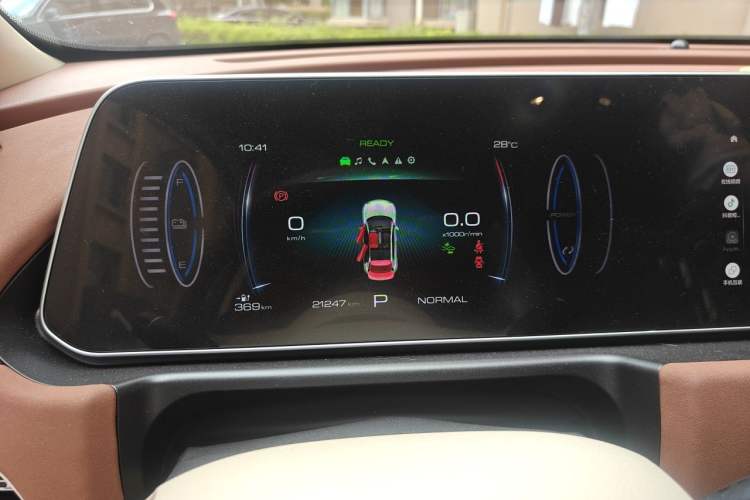 Used ORA Good Cat 2023 401 km Standard Range Prestige Version Lithium Iron Phosphate Instrument Cluster