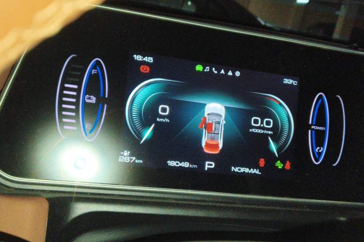 Used ORA Good Cat 2023 401 km Standard Range Luxury Version Lithium Iron Phosphate Instrument Cluster