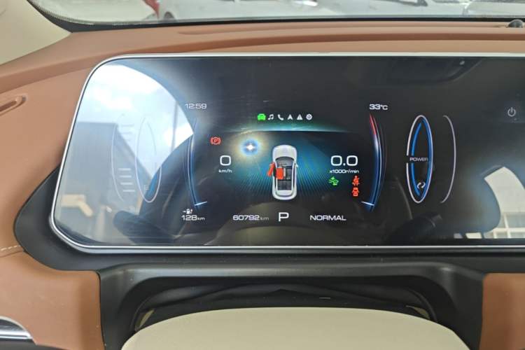 Used ORA Good Cat 2023 401 km Standard Range Luxury Version Lithium Iron Phosphate Instrument Cluster