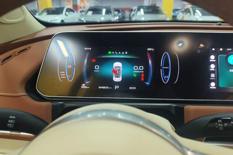 Used ORA Good Cat 2023 401 km Standard Range Luxury Version Lithium Iron Phosphate Instrument Cluster
