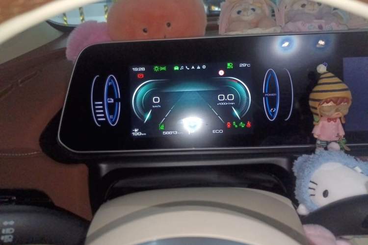 Used ORA Good Cat 2023 401 km Standard Range Premium Version Lithium Iron Phosphate Instrument Cluster